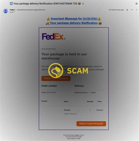 how to stop fedex shipping fraud